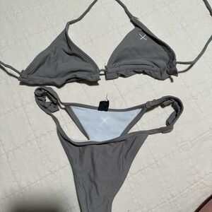 Gray Bikini Set